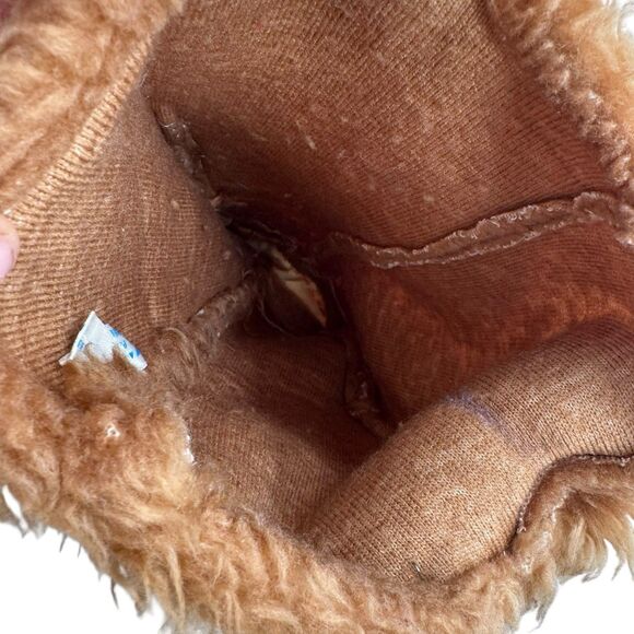 VTG 1980 FURRY HUGGEMS 38" Brown Tan Hanging Full Body Hand Monkey PUPPET Korea - Picture 16 of 16